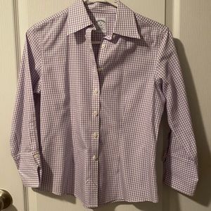 Brooks Brothers purple button down